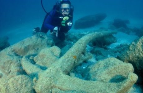 אתר צלילה ארכיאולוגי תת ימי – מסלול ב